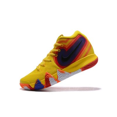 Nike Erkek Kyrie 4 70s Sarı Renkli Basketbol Ayakkabısı Türkiye - CNGMM6MP